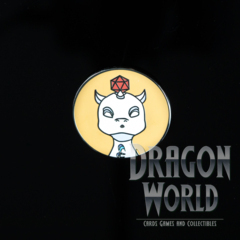 Moonie D20 Enamel Pin